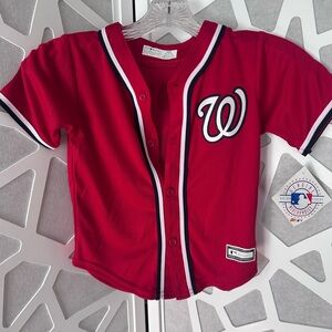 NWT Genuine Merchandise Washington Reds Kids Jersey
